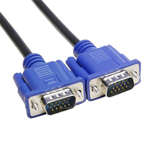 VGA Kabel 1 Meter – For Eldre Skjermer, PC og Projektorer
