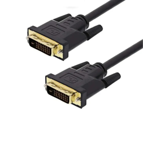 DVI Kabel 1 Meter – For Eldre Skjermer, PC og Projektorer