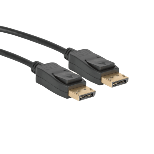 DisplayPort (DP) Kabel 1 Meter – For Skjermer, PC og Arbeidsstasjoner